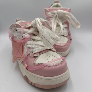 Size 7W 38EU AELFRIC EDEN Pink Platform Sneaker, Y2K, punk, Kawaii, streetwear